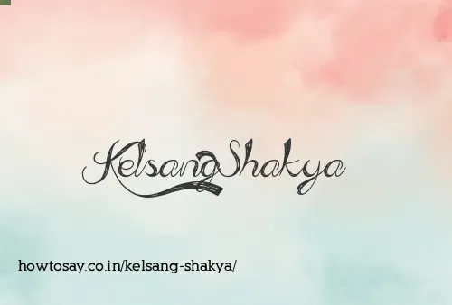 Kelsang Shakya