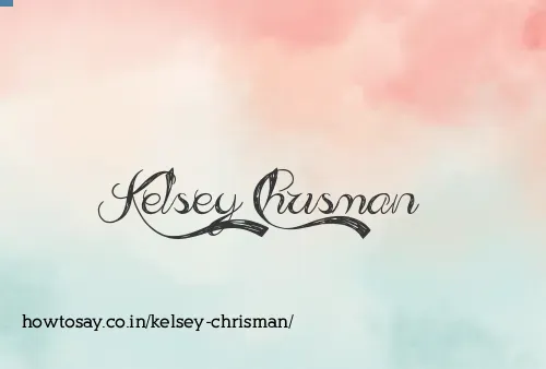 Kelsey Chrisman