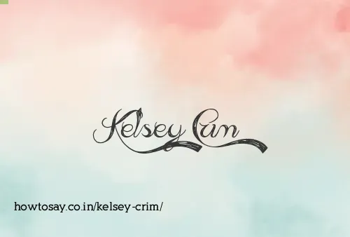 Kelsey Crim