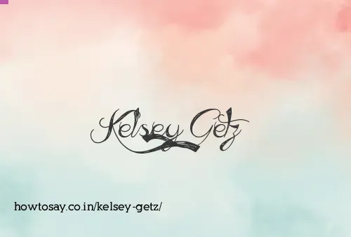 Kelsey Getz