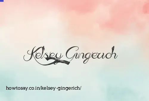 Kelsey Gingerich