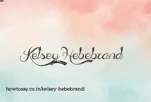 Kelsey Hebebrand