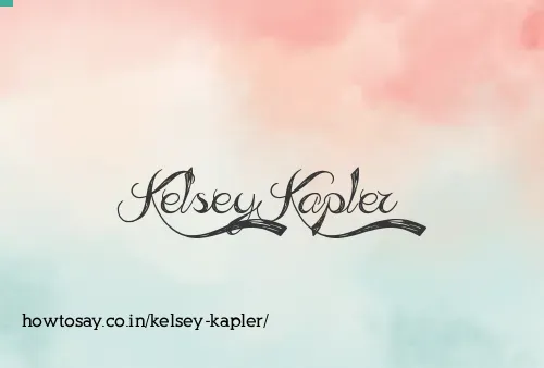 Kelsey Kapler