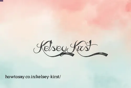 Kelsey Kirst
