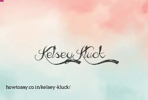 Kelsey Kluck