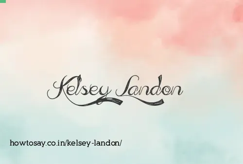 Kelsey Landon