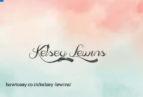 Kelsey Lewins