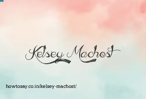 Kelsey Machost