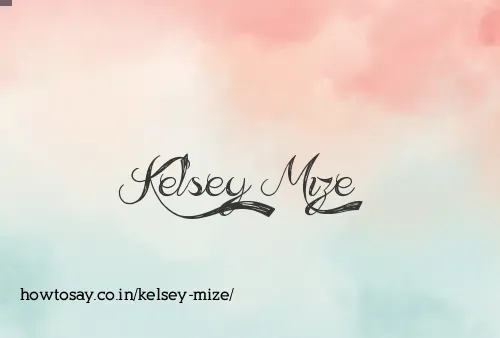 Kelsey Mize