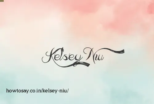Kelsey Niu