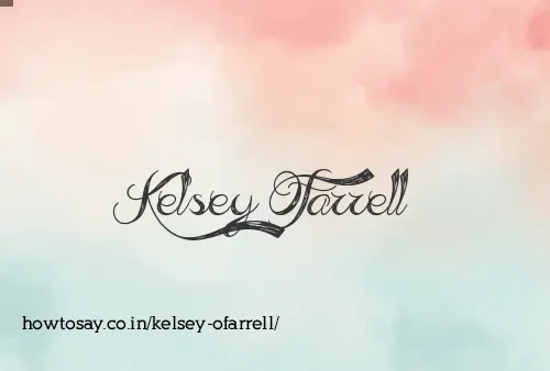 Kelsey Ofarrell