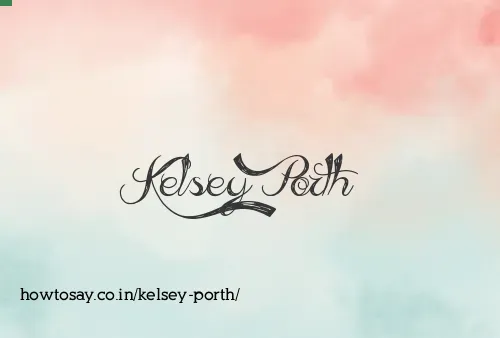 Kelsey Porth