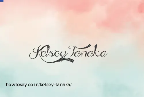 Kelsey Tanaka