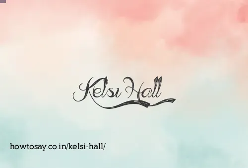 Kelsi Hall