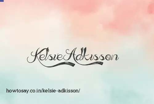 Kelsie Adkisson