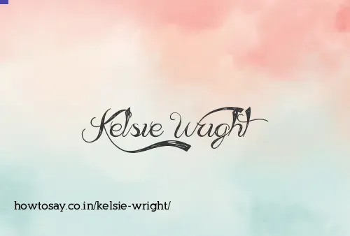 Kelsie Wright