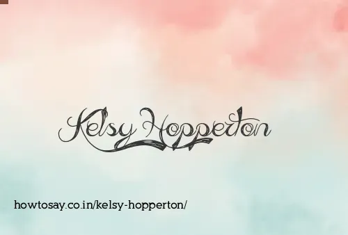 Kelsy Hopperton