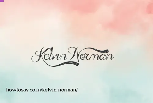 Kelvin Norman