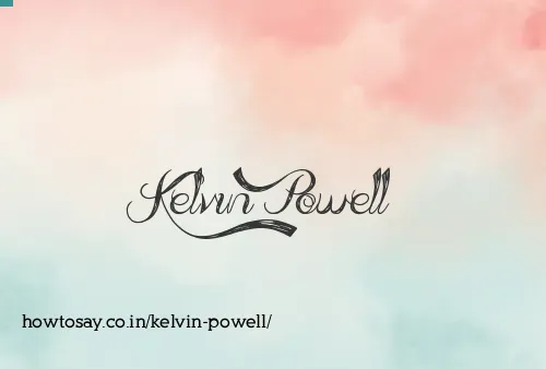Kelvin Powell
