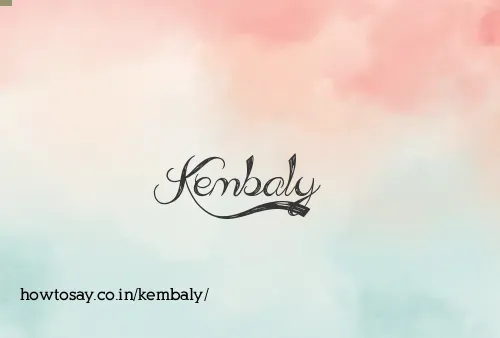 Kembaly
