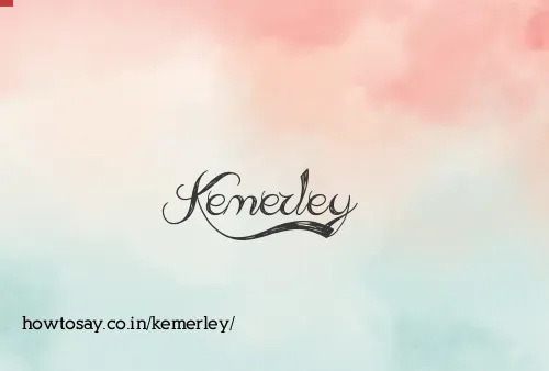 Kemerley