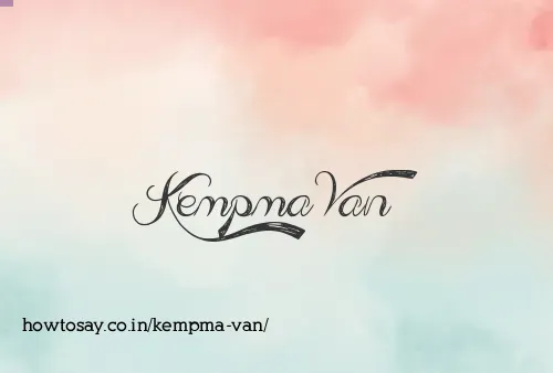 Kempma Van