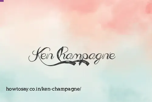 Ken Champagne