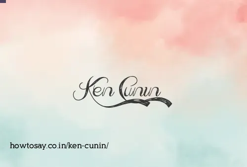 Ken Cunin