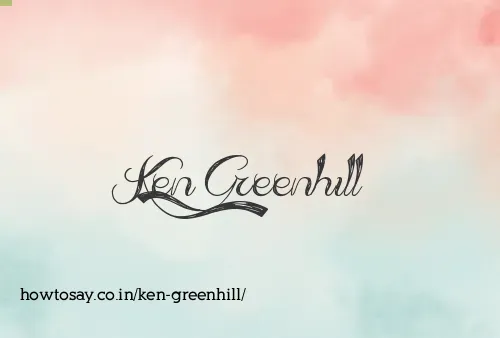 Ken Greenhill