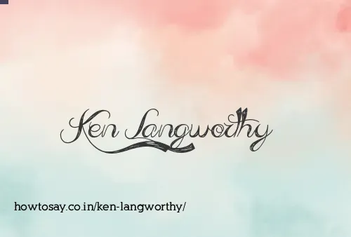 Ken Langworthy