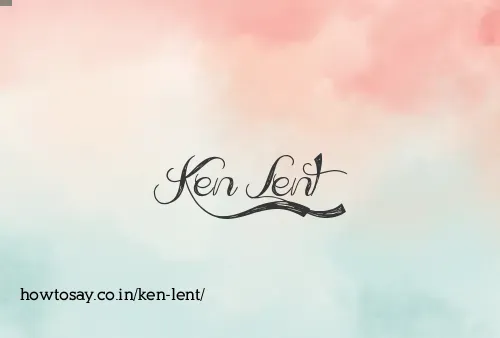 Ken Lent