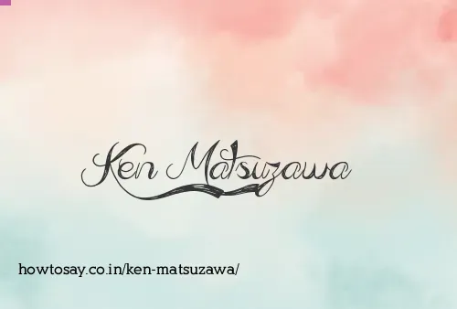 Ken Matsuzawa