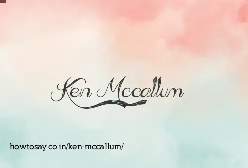 Ken Mccallum