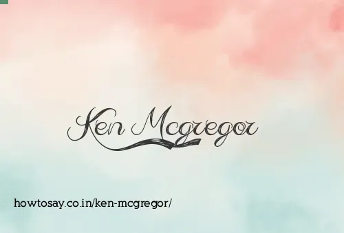 Ken Mcgregor