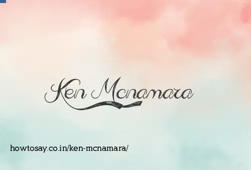 Ken Mcnamara