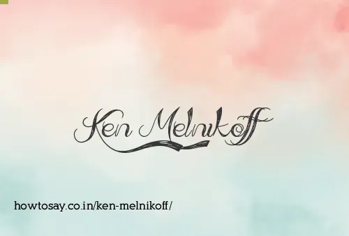 Ken Melnikoff