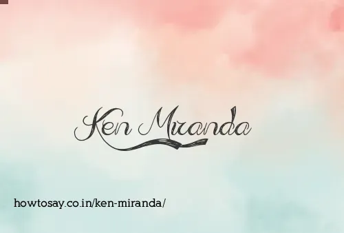Ken Miranda
