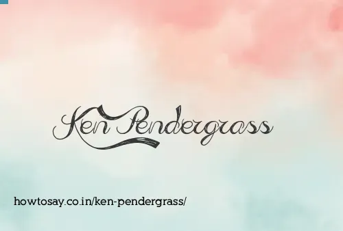 Ken Pendergrass