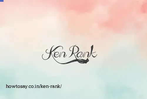 Ken Rank