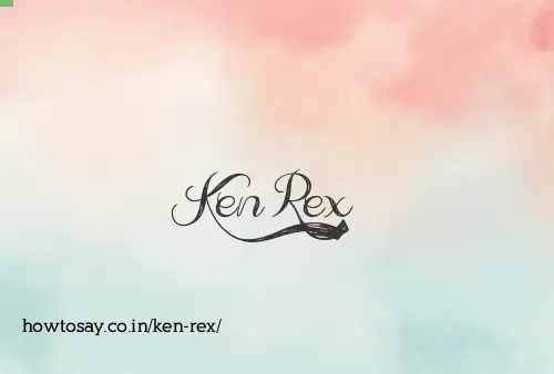 Ken Rex