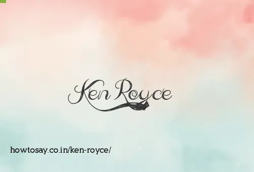 Ken Royce