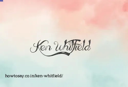 Ken Whitfield