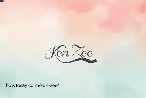 Ken Zee