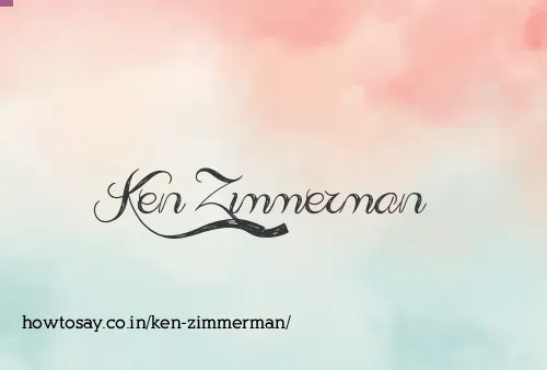 Ken Zimmerman