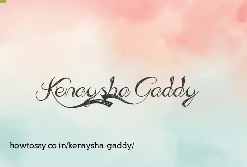 Kenaysha Gaddy