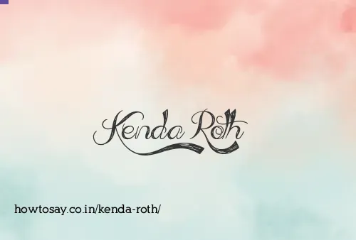 Kenda Roth