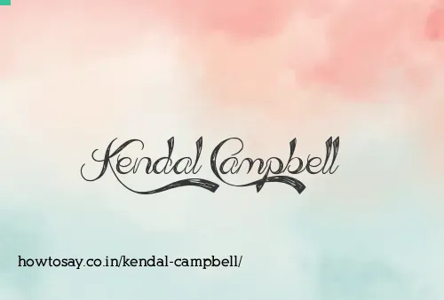 Kendal Campbell