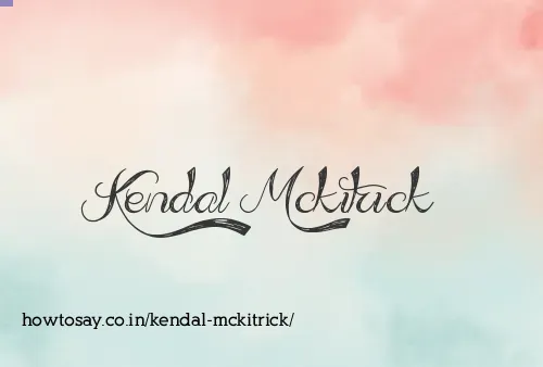 Kendal Mckitrick