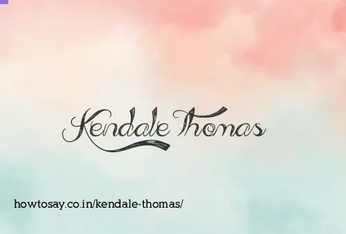 Kendale Thomas