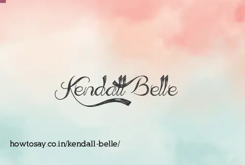Kendall Belle